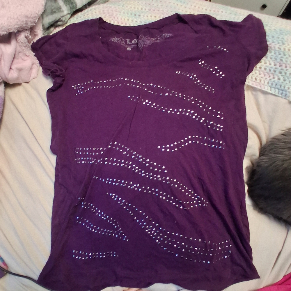 ♡ Purple Gem T Shirt ♡